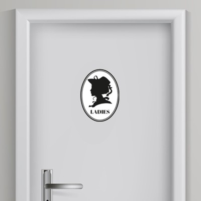 Herhaal ga zo door Trekken Toiletstickers / wc stickers | Namenenzo.nl
